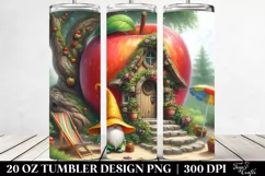 Gnome Beach Wear Apple | 20 oz Tumbler Product Image 2