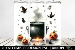 Funny Cauldron Halloween | 20 oz Tumbler Product Image 2