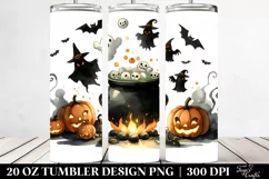 Funny Cauldron Halloween | 20 oz Tumbler Product Image 2