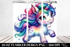 Running Baby Unicorn Tumbler Product Image 2
