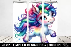 Running Baby Unicorn Tumbler Product Image 2