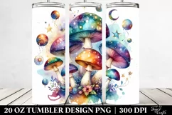 Magical Celestial Mushroom | 20 Oz Tumbler Product Image 2