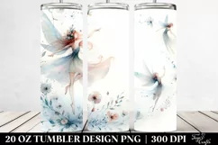 Dancing Whimsical Fairy Art, High-Quality 20 Oz Tumbler Product Image 2