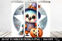 Retro Peacock on Star, High-Res 20 Oz Tumbler Product Image 2