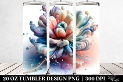 Glossy Anemone Watercolor Clipart Product Image 2
