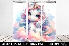 Dreamy Unicorn Sky Palace | 20 Oz Tumbler Product Image 2
