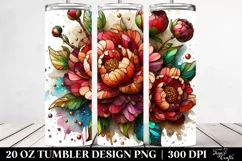 Detailed Wooden Stained Tumbler Product Image 2