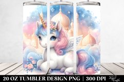 Magical Unicorn Sky Palace | 20 Oz Tumbler Product Image 2