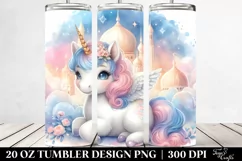 Magical Unicorn Sky Palace | 20 Oz Tumbler Product Image 2
