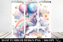 Dreamy Star Unicorn | 20 Oz Tumbler Product Image 2