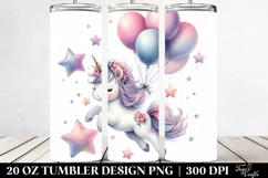 Magical Star Unicorn | 20 Oz Tumbler Product Image 2