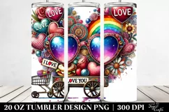 Valentines 20 Oz Tumbler Png Product Image 2