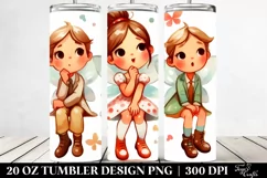 Simple Retro Funny Fairy | 20 oz Tumbler Product Image 2