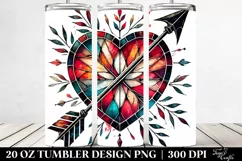 Valentines 20 Oz Tumbler Png Product Image 2