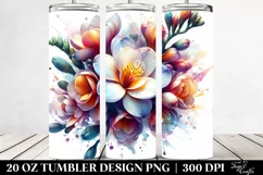 Glossy Freesia | 20 Oz Tumbler Product Image 2