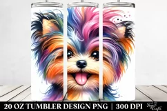 Baby Dog with Happy Expression 20 Oz Tumbler Product Image 2