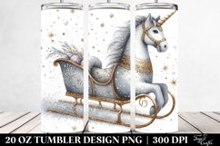 Washed Watercolor Sled 20 Oz Tumbler Product Image 2