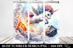 Dreamy Unicorn Meteor | 20 Oz Tumbler Product Image 2