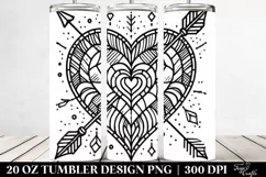 Love 20 Oz Tumbler Png Product Image 2