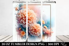 Abstract Glossy Tumbler | 20 oz Tumbler Product Image 2