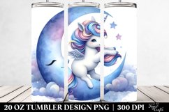 Sky Garden Unicorn Pirouetting | 20 Oz Tumbler Product Image 2