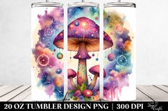 Magical Celestial Mushroom Clipart Product Image 2
