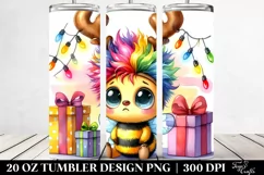 Expressive Bee Baby Watercolor 20 Oz Tumbler Product Image 2