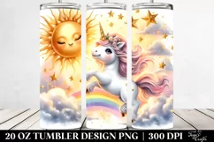 Enchanting Unicorn Starbeam | 20 Oz Tumbler Product Image 2