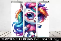 Dancing Unicorn Tumbler | 20 oz Tumbler Product Image 2