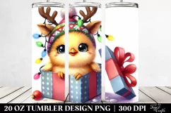 Colorful Baby Chicken 20 Oz Tumbler Product Image 2