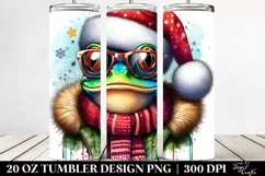 Colorful Frog Portrait | 20 Oz Tumbler Product Image 2