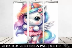 Baby Unicorn Dancer Tumbler Product Image 2