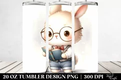 Cute Baby Bunny Tumbler Product Image 2