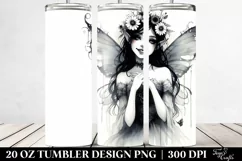 Gothic Smiling Fairy | 20 oz Tumbler Product Image 2