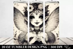 Gothic Smiling Fairy | 20 oz Tumbler Product Image 2