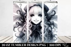 Gothic Smiling Fairy | 20 oz Tumbler Product Image 2