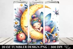 Colorful Fairy,Moon | 20 Oz Tumbler Product Image 2