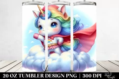 Baby Unicorn,Hero | 20 Oz Tumbler Product Image 1