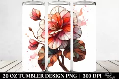 Stained Begonia Wood | 20 Oz Tumbler Product Image 2