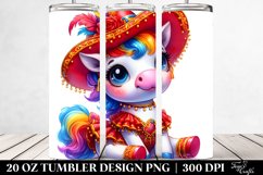 Colorful Baby Unicorn Redowa Dancer&#039;s Outfit. 20 Oz Tumbler Product Image 2