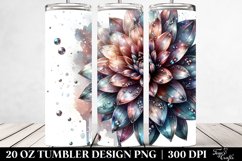 Shiny Dahlia, Material | 20 Oz Tumbler Product Image 2