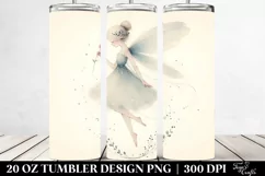 Simple Watercolor Retro Fairy | 20 oz Tumbler Product Image 2