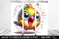Cute Baby Finch 20 oz Tumbler Product Image 2