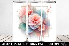 Glossy Begonia Tumbler Product Image 2