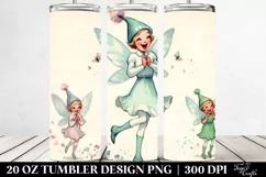 Simple Excited Fairy Tumbler Product Image 2