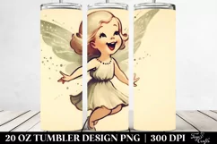 Simple Excited Fairy Tumbler Product Image 2