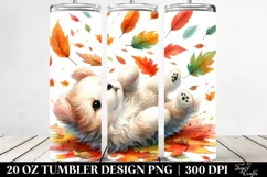 Cute Dog Tumbling | 20 oz Tumbler Product Image 2