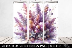 Detailed Lavender Tumbler Product Image 2