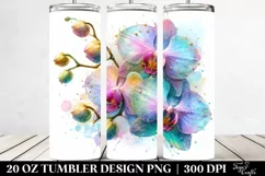 Detailed Vibrant Orchid Tumbler Product Image 2