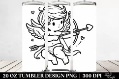 Valentines 20 Oz Tumbler Png Product Image 2